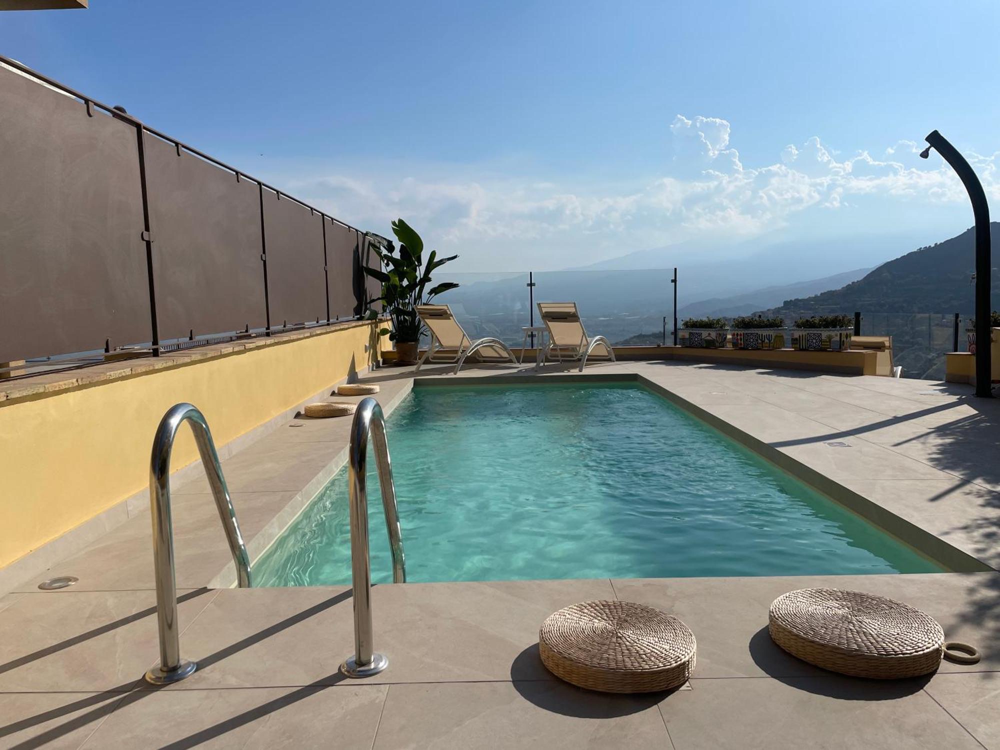 Villa Da Vinci Luxury Panoramic Apartments - Taormina Rooms Collection Exterior foto
