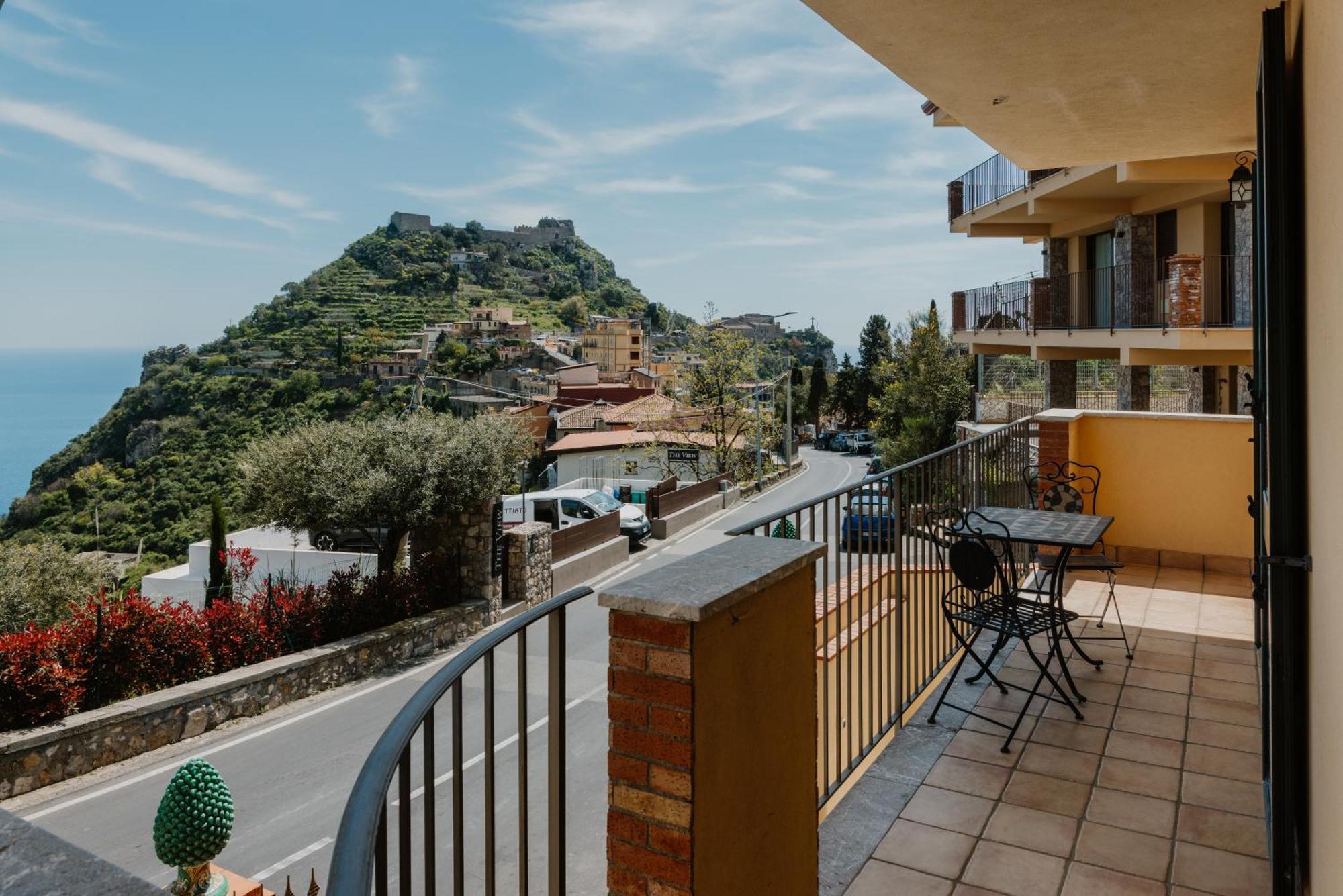 Villa Da Vinci Luxury Panoramic Apartments - Taormina Rooms Collection Exterior foto